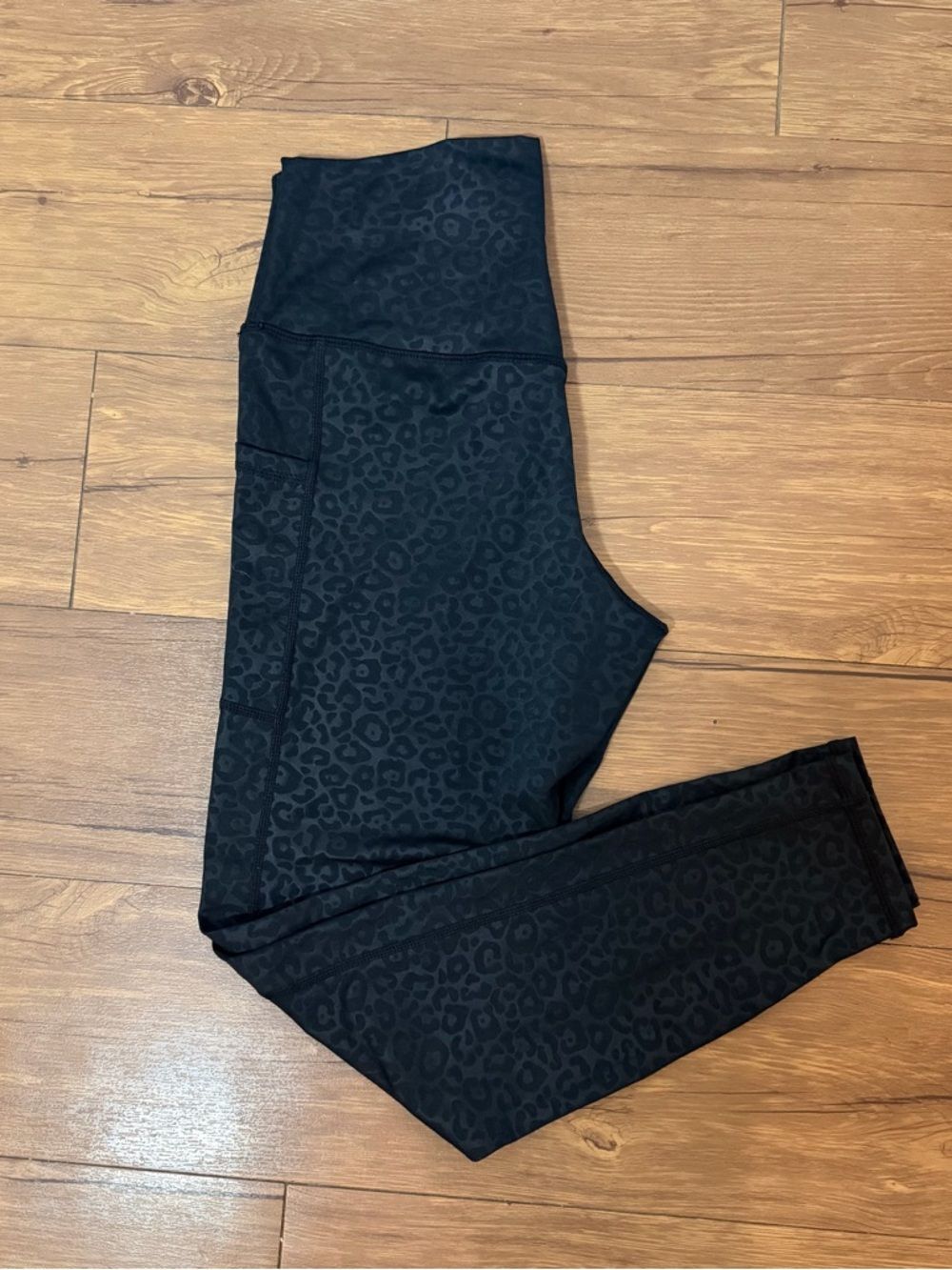 Sunzel High Rise Leggings Bundle Lot Medium Purple Red Tan Black Cheetah - Picture 2 of 8
